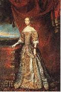 unknow artist Portrait of Charlotte Amalie von Hessen-Kassel Spain oil painting artist